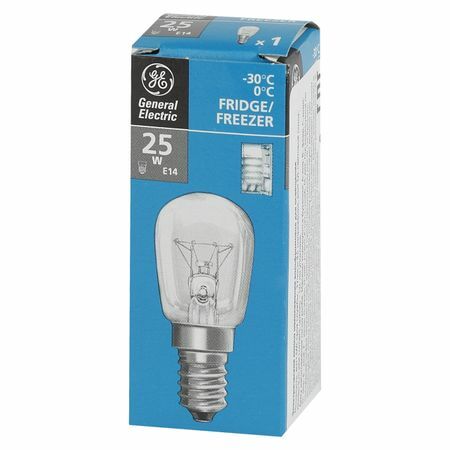 Lámpara para frigorífico GENERAL ELECTRIC 25W E14 250lm 2700K 220V cápsula
