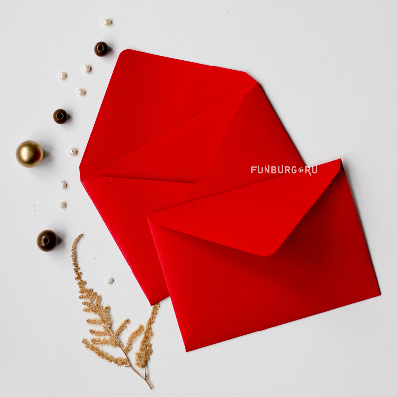 Envelope C6 " Chile" from design paper