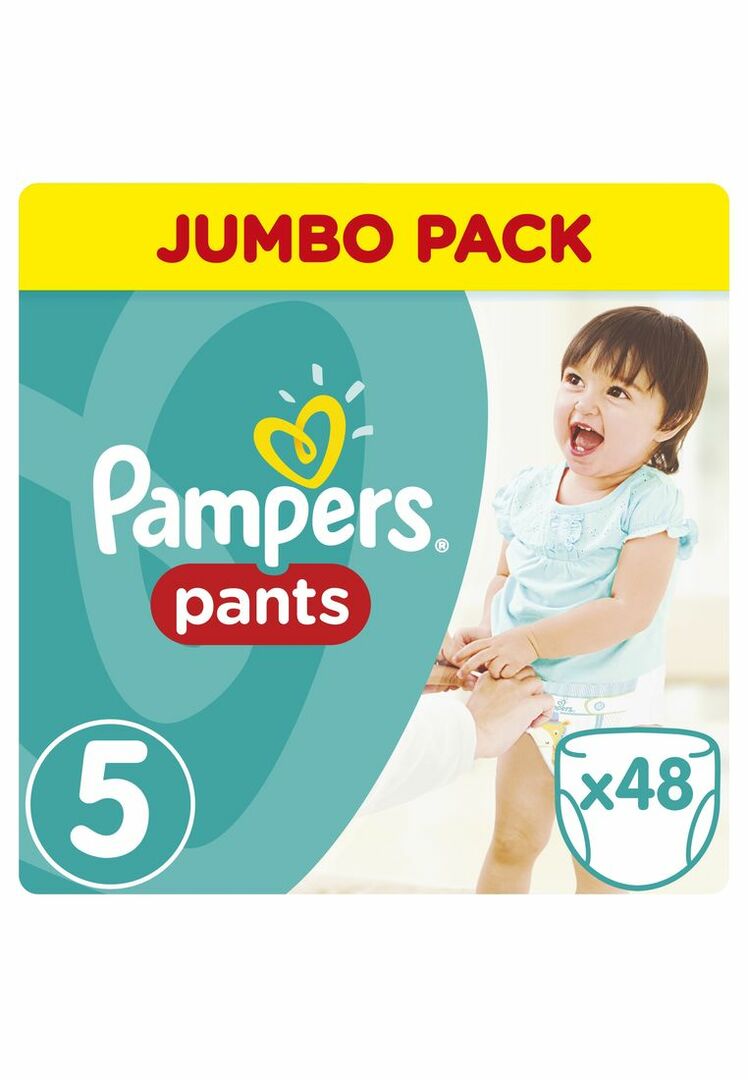 Pantalón Pampers, 5 (12-18 kg), 48 uds. Mima