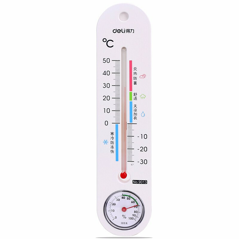 Thermohygrometer Creatieve wandthermometer Huishoudelijke hygrometer voor thuiskantoorbenodigdheden