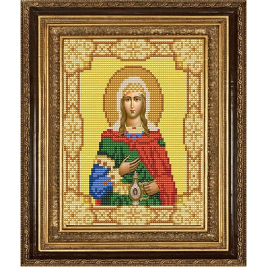 Piirustus kankaalle (helmet) SKATE art. 9155 Saint Photina 15x18 cm