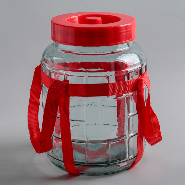 Glass jar with a water seal GL-70 8l