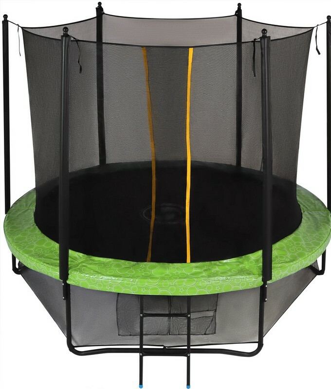 Sports trampoline Swollen Classic 12FT 366cm inne i grønt