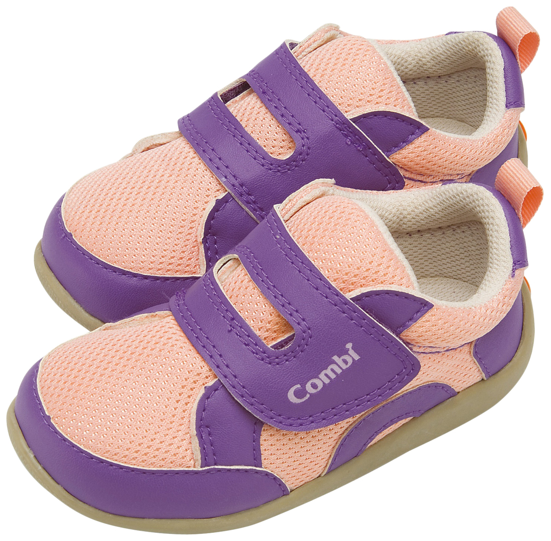 Børnestøvler Combi Casual Sko Violet-Pink størrelse 14.5