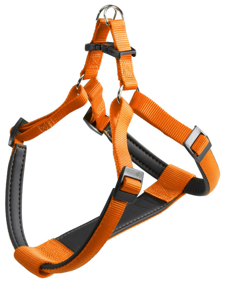 Ferplast Daytona Dog Harness (Medium, Orange)