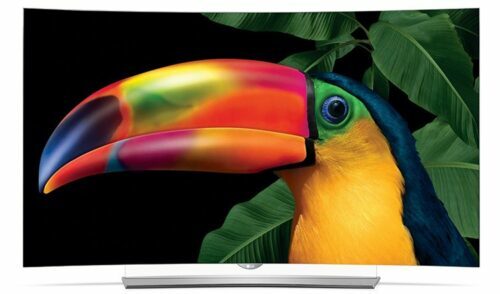 LG OLED55C6V - curved screen for maximum viewing angle