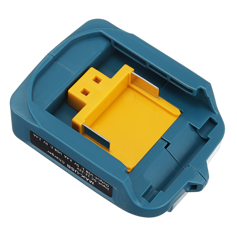 Convertidor adaptador de cargador USB para Makita ADP05 18V 14.4V Batería de iones de litio BL1415 BL1430 BL1815