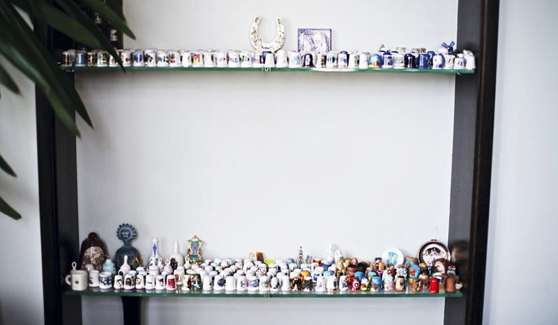 Collection originale d'objets d'art en porcelaine par Mitya Fomin
