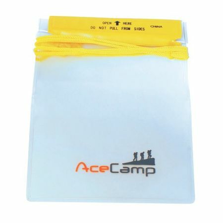 Hermetická taška AceCamp 1852 transparentný vinyl d.250mm š.330mm