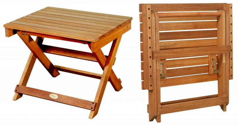 A folding design is a great option for picnics or small apartments
