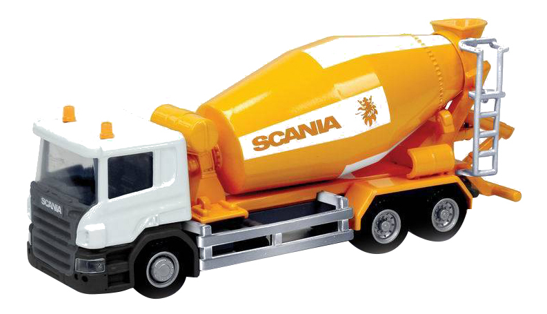 Concrete mixer metal Uni-Fortune Scania 1:64