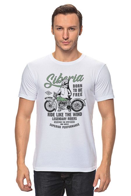 Printio Sibirischer Biker