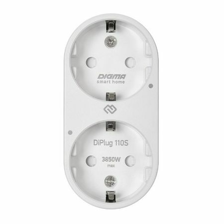 Smart plug Digma DiPlug 110S EU VDE Wi-Fi white