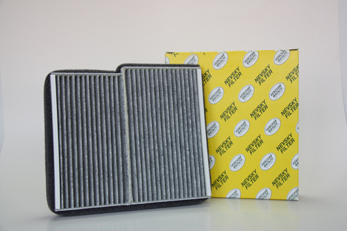 Klimalı kabin filtresi VAZ 2170. Panasonic karbon (Nevsky filtresi) NF 6007C