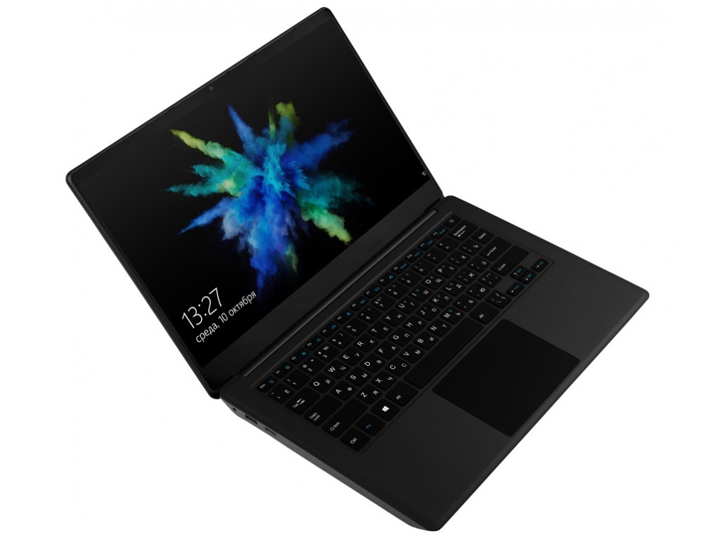 Digma Eve 403 Pro Schwarz-Silber ES4023EW Laptop (Intel Celeron N3350 1,1 GHz / 4096 MB / 32 GB SSD / Intel HD Graphics / Wi-Fi / Bluetooth / Cam / 14 / 1920x1080 / Windows 10)