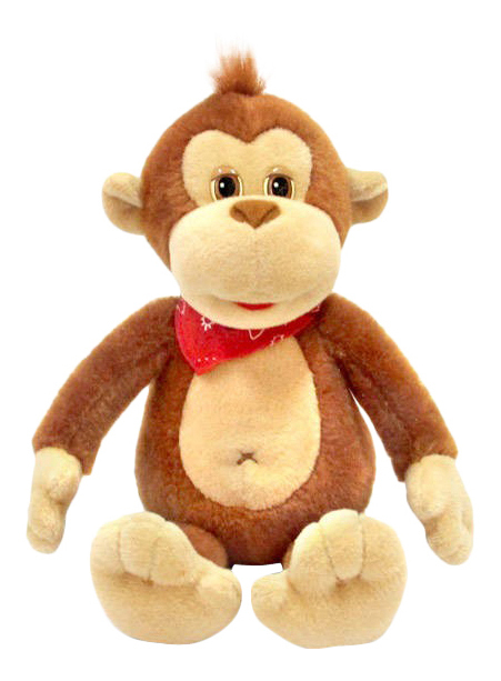 Polnjena igrača LAVA Monkey Rocky 15,5 cm