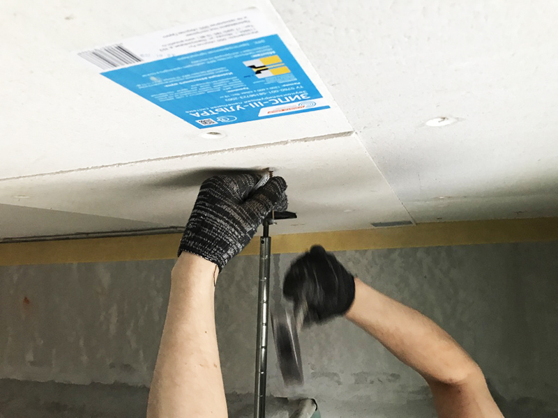 Do-it-yourself ceiling noise insulation in an apartment: work technology, popular materials, reviews