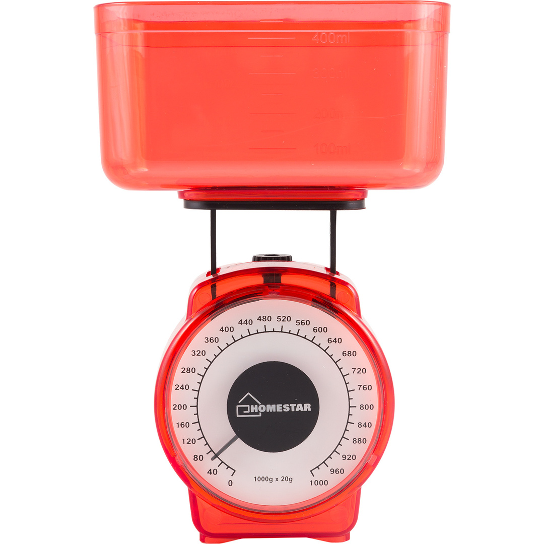 Mechanical kitchen scales HOMESTAR HS-3004M, up to 1 kg, 002795