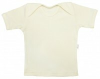 Bluza (T-shirt) z krótkim rękawem, gładka interlok, rozmiar 74, wysokość 69-74 cm