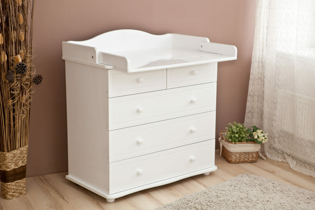 children's chest of drawers white