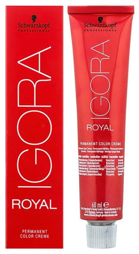 Hårfärg Schwarzkopf Professional Igora Royal 0-33 Anti-red mikston 60 ml