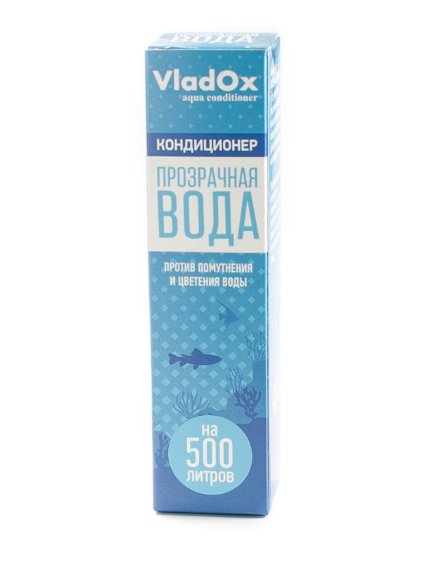 Means Vladox Clear water 981576 - Medios para purificar el agua del acuario 50ml por 500l