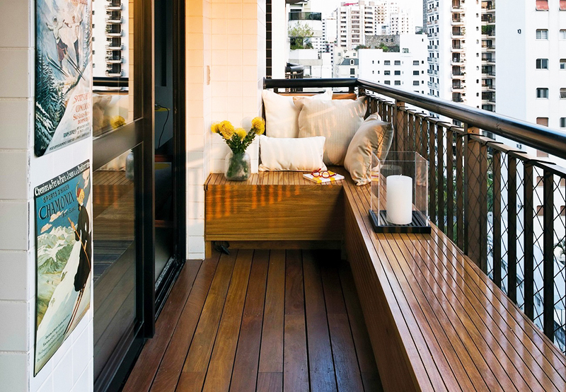 Hoe de vloer op het balkon uit te rusten?
