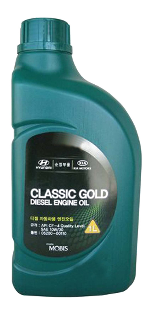 Motorový olej HYUNDAI Classic Gold Diesel Motorový olej SAE 10W-30 CF-4 (1l)