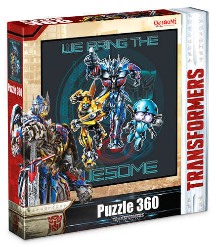 Puzzle Origami Transformers 360el., Scatola (470x470) confezione regalo 03288