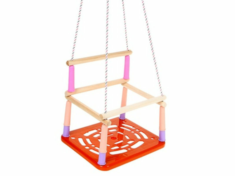 Hanging swing for children with limiter
