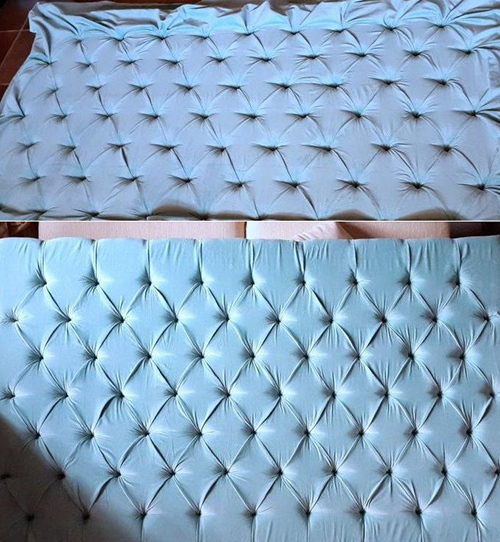 Diy headboard for bed: instructions and description