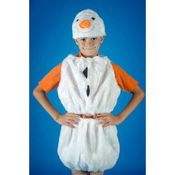 Karnevalový kostým snehuliak RADOMIR N02073
