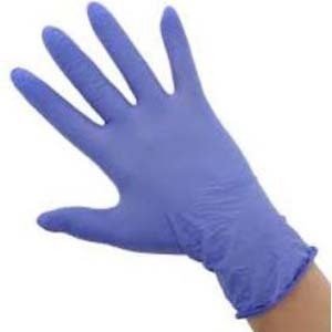 Nesterilne rokavice z nitrilno teksturo