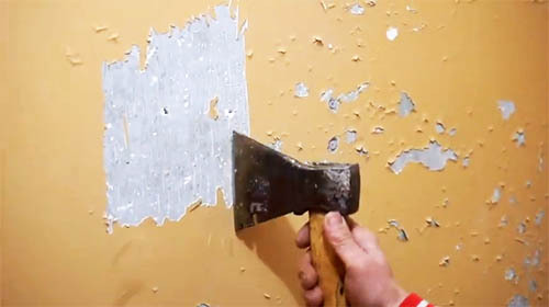 Hogyan lehet megfelelően eltávolítani a festéket a falakról - lépések és befejezés
