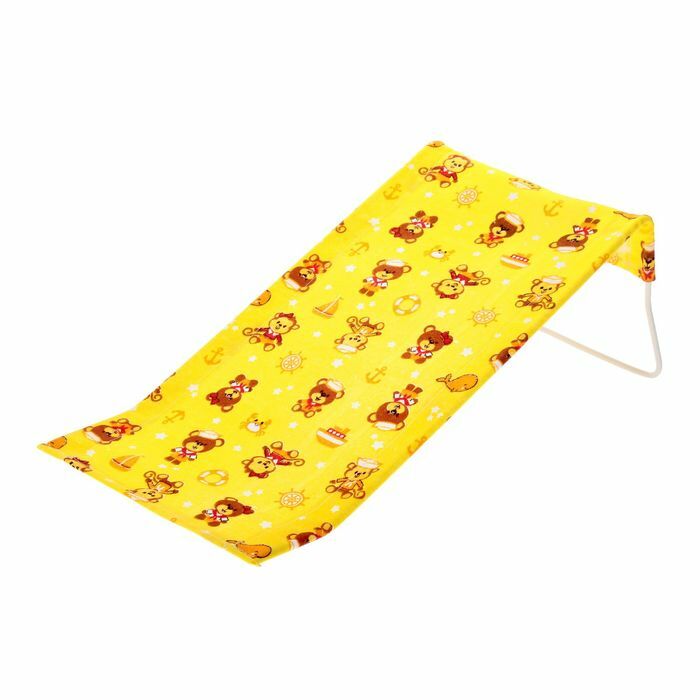 Swimming slide made of flannel, yellow MIX