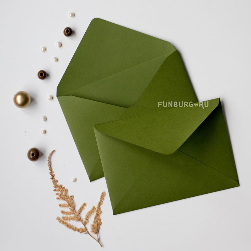 Envelope C6 " Meadow" from designer paper