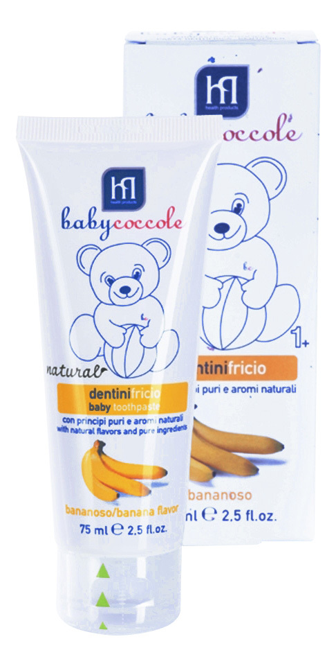 Babycoccole Tandkräm Banan 75 ml