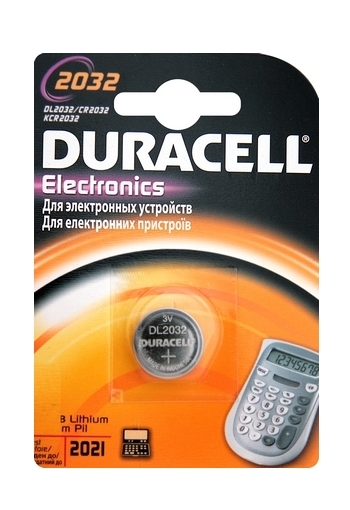 Baterija CR2032 - Duracell CR2032 BL1 (1 gab.)