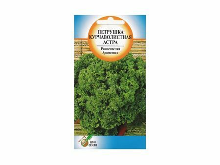 Seeds of parsley curly-leaved Astra 460pcs