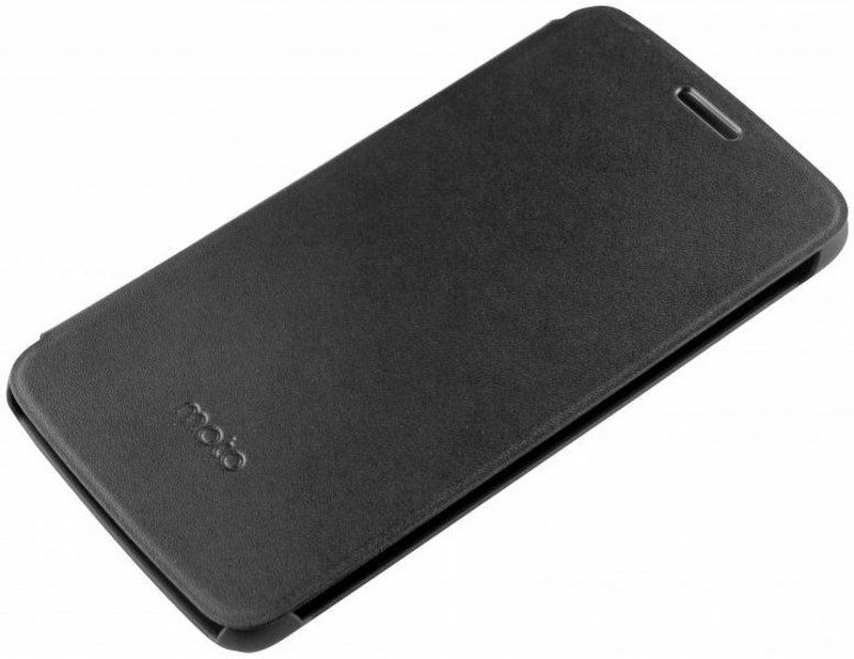 Motorola Flip Cover for Motorola Moto E Black (PG38C01793)