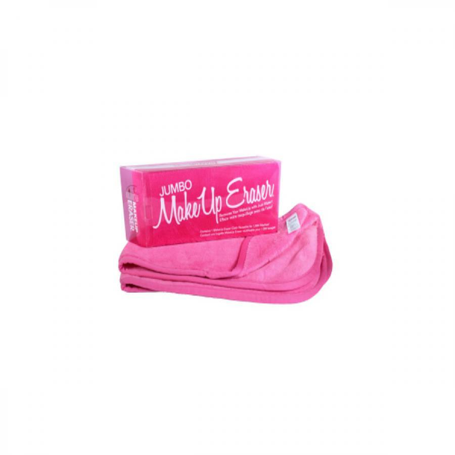 MakeUp Eraser JUMBO iso pyyhe meikin ja kehon taiteen poistamiseen, vaaleanpunainen
