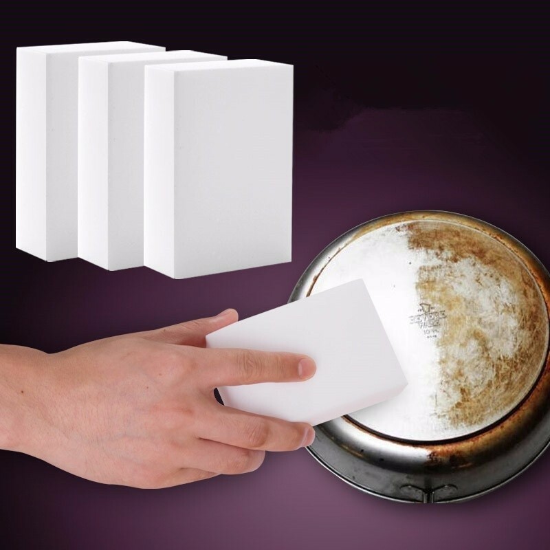 Fuerte descontaminación Nano esponja mágica Cepillo de limpieza Esponja Juego de limpieza de cocina