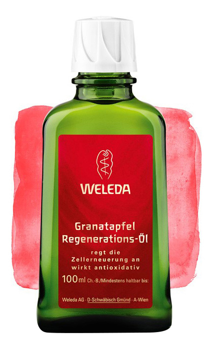 Telový olej WELEDA regeneračný granátové jablko 100 ml
