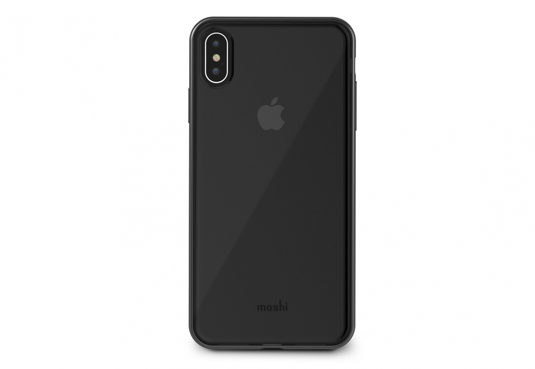 Ovitek Moshi Vitros za iPhone XS Max - plastika, črna