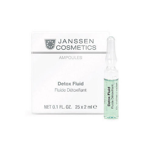 Detox serum i ampuller " Detox Fluid" 3x2 ml (Janssen, ampullkoncentrat)