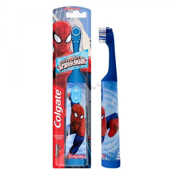 Colgate (Colgate) brosse à dents électrique pour enfants Bob l'éponge / Barbie / Spiderman