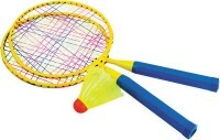 Sæt til badmintonbørn Atemi BAS-2 (2 ketsjere + fjer)
