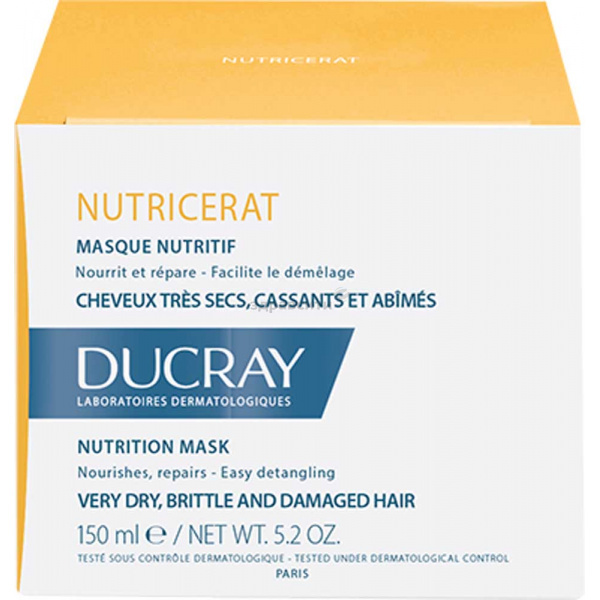 Ducray maska ​​pro výživné vlasy Nutricerat 150 ml
