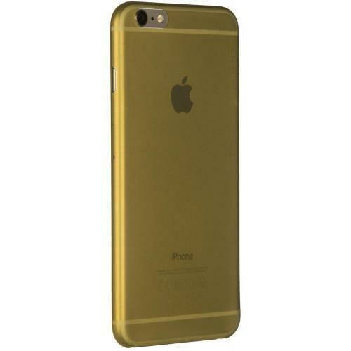 Deppa Sky -fodral till Apple iPhone 6 Plus / 6S Plus plastguld + skyddsfilm