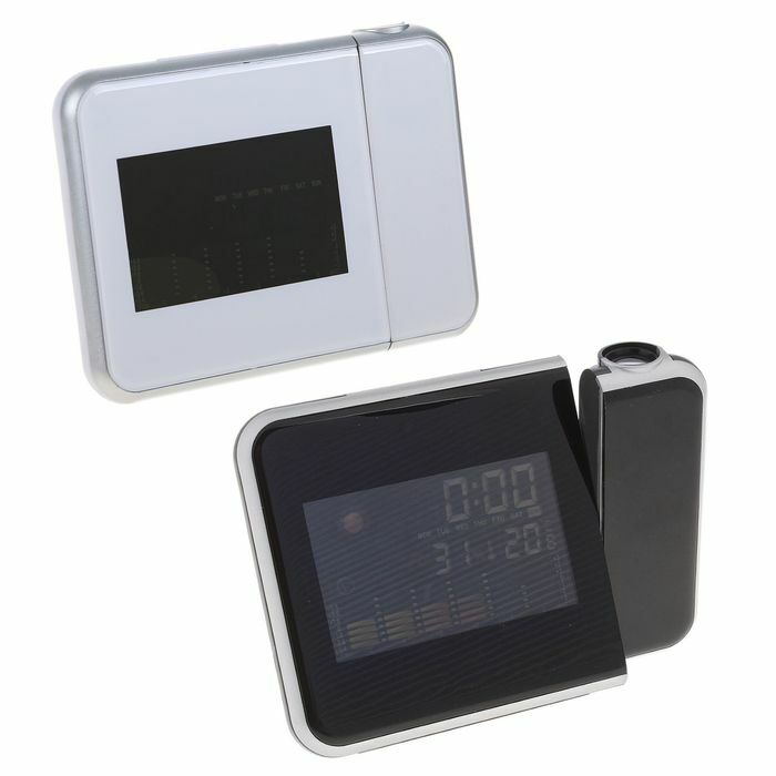 Luazon LC106 zegar projekcyjny, kalendarz, temperatura, alarm, mix